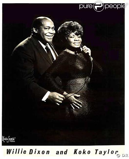 Koko Taylor et Willie Dixon 