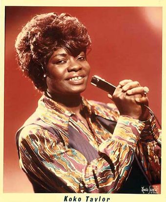 Koko Taylor dans les années 60 