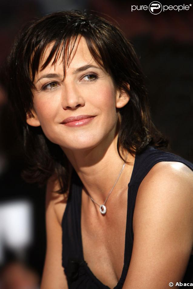 Sophie Marceau durant une session photo au mois de juin 2009