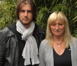 Christine Bravo et son amoureux à Roland-Garros, le 6 juin 2009