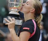 Svetlana Kuznetsova, victorieuse de Roland-Garros, le 6 juin 2009