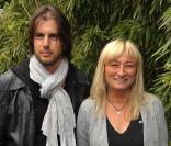 Christine Bravo et son amoureux à Roland-Garros, le 6 juin 2009