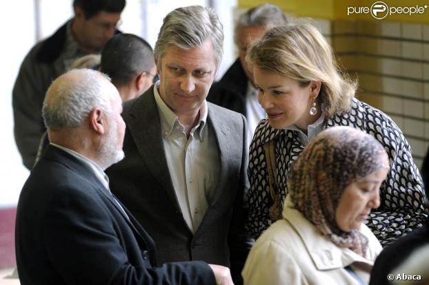 Mathilde et Philippe de Belgique ont voté pour les élections européennes 2009