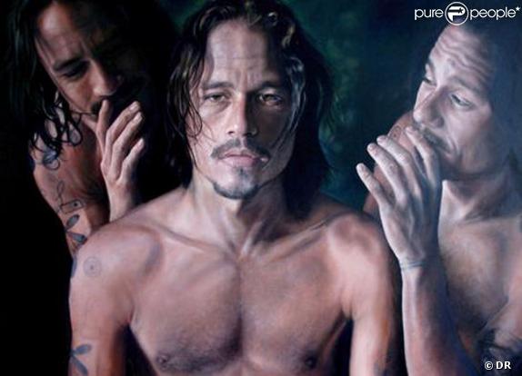 Heath Ledger : son dernier portrait réalisé par un artiste australien...