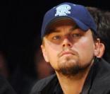 Leonardo DiCaprio au Staple Stadium pour le match des Lakers