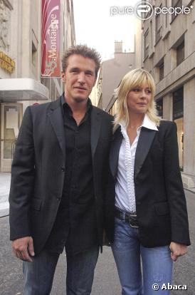 Benjamin Castaldi et Flavie Flament