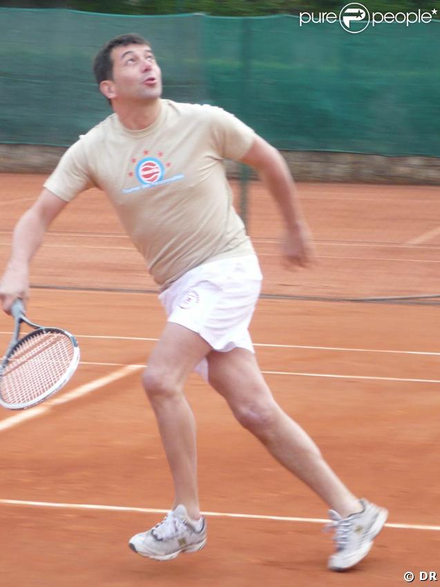 Stéphane Plaza du tournoi des personnalités de Roland-Garros qui s'est tenu du 2 au 5 juin 2009 !