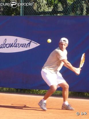 Nicolas Deuil lors du tournoi des personnalités de Roland-Garros qui s'est tenu du 2 au 5 juin 2009 !