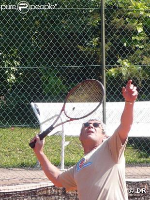 Michel Boujenah lors du tournoi des personnalités de Roland-Garros qui s'est tenu du 2 au 5 juin 2009 !