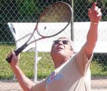 Michel Boujenah lors du tournoi des personnalités de Roland-Garros qui s'est tenu du 2 au 5 juin 2009 !