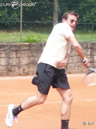 Benjamin Castaldi lors du tournoi des personnalités de Roland-Garros qui s'est tenu du 2 au 5 juin 2009 !