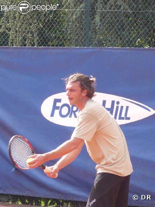 Arnaud Binard lors du tournoi des personnalités de Roland-Garros qui s'est tenu du 2 au 5 juin 2009 !