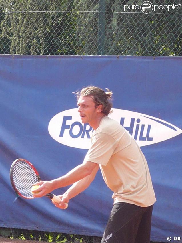 Arnaud Binard lors du tournoi des personnalités de Roland-Garros qui s'est tenu du 2 au 5 juin 2009 !