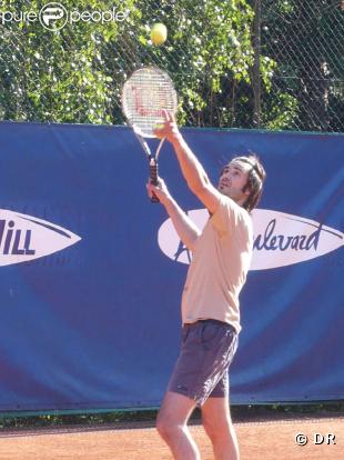Frédéric Lerner lors du tournoi des personnalités de Roland-Garros qui s'est tenu du 2 au 5 juin 2009 !