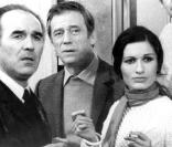 Ludmila Mikaël avec Michel Piccoli et Yves Montand, dans 