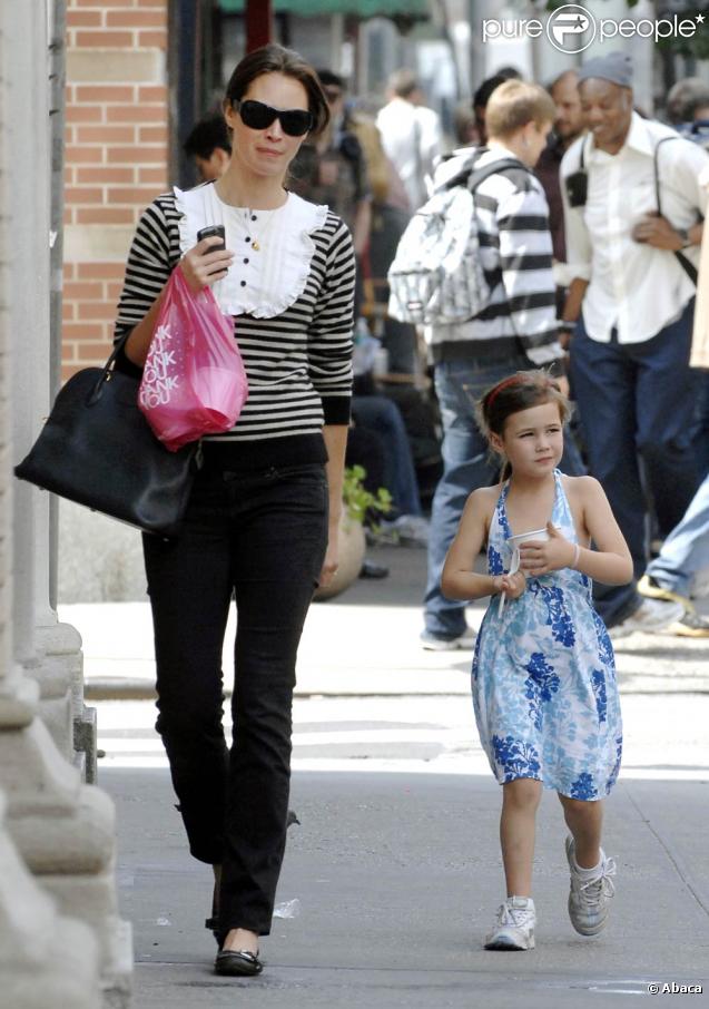 Christy Turlington et sa fille Grace à NYC, le 29 mai