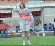 Pierre Sarkozy, lors du match de football en faveur de deux associations humanitaires (et des 66 ans de Johnny), au Parc des Princes, le 14 juin 2009 !