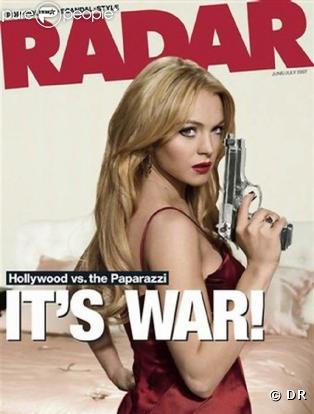 Lindsay Lohan, so hot en couverture de Radar !