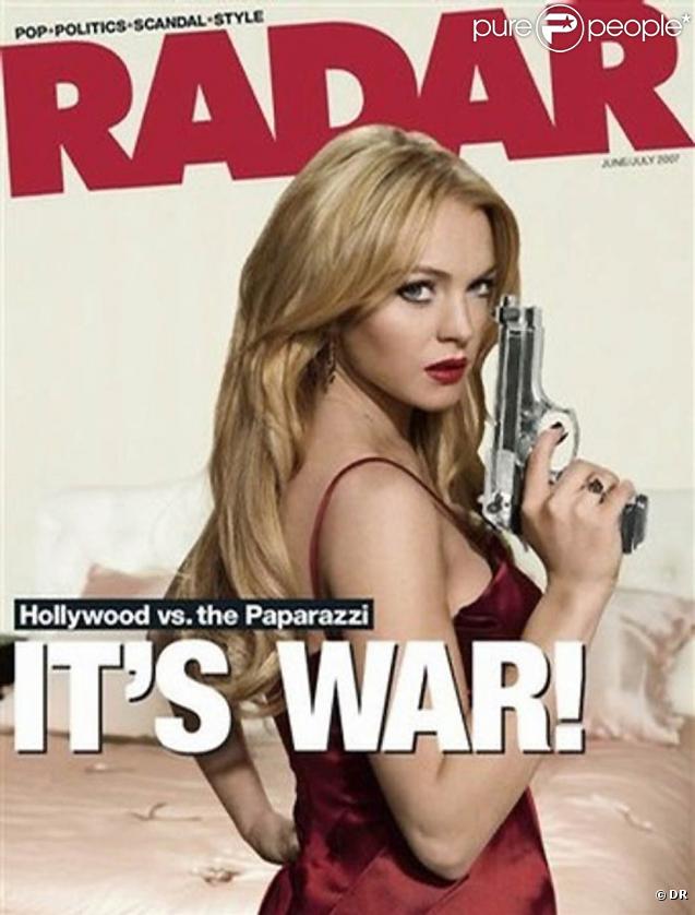 Lindsay Lohan, so hot en couverture de Radar ! 