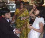 Azharuddhin Mohammed Ismael appelé Azhar et Rubina Ali dans le quartier de Bandra East le 16 juin 2009