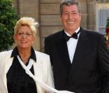 Patrick Balkany et la charmante Isabelle, ravis, font leur arrivée à l'Elysée ! 