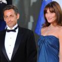 Carla Bruni et Nicolas Sarkozy : pour leur magnifique réception, le monde politique et people avait joué la carte du glamour...