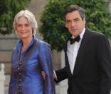 Francois Fillon et son épouse Penelope arrivent au dîner d'Etat de l'Elysée, une grande réception ! 