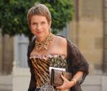 Laurence Parisot à l'Elysée pour le dîner d'Etat du 22 juin.