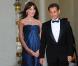 Le couple présidentiel à l'Elysée pour le dîner d'Etat du 22 juin.