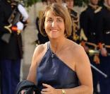 Christine Albanel à l'Elysée pour le dîner d'Etat du 22 juin.