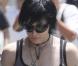 Joan Jett, lors du premier jour de tournage de "The Runaways", le biopic qui lui est consacré, à Los Angeles, le 22 juin 2009 !