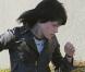 La jolie Kristen Stewart, lors du premier jour de tournage de "The Runaways", dans lequel elle incarne la rockeuse Joan Jett, à Los Angeles, le 22 juin 2009 !