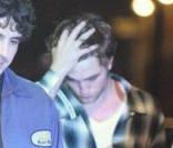 Robert Pattinson sur le tournage de Remember me à New York le 22 juin 2009