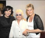 Représentation du spectacle Au delà des murs de Catherine Lara, le 23 juin 2009 : avec Denise Fabre et Nadine Morano 