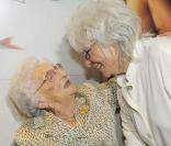 Représentation du spectacle Au delà des murs de Catherine Lara, le 23 juin 2009 : avec sa mère 
