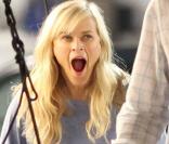 Reese Witherspoon sur le tournage de 
