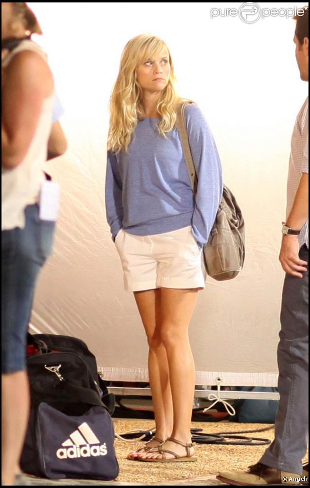 Reese Witherspoon sur le tournage de 