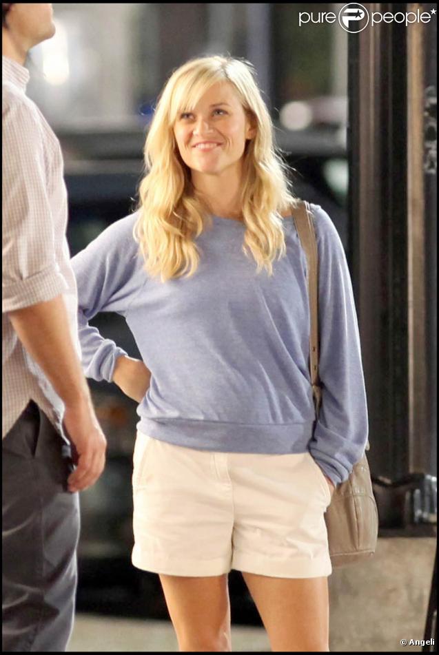 Reese Witherspoon sur le tournage de 