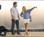 Paul Rudd et Reese Witherspoon sur le tournage de 