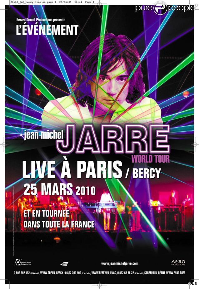 Jean-Michel Jarre sera en tournée en France en 2010