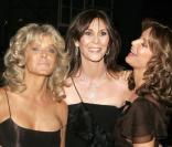 Farrah Fawcett avec Jaclyn Smith et Kate Jackson en août 2007