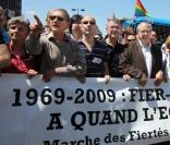 Bertrand Delanoë participe à la Gay Pride 2009<br />