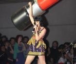 Katy Perry en concert à Malaga, le 28 juin 2009