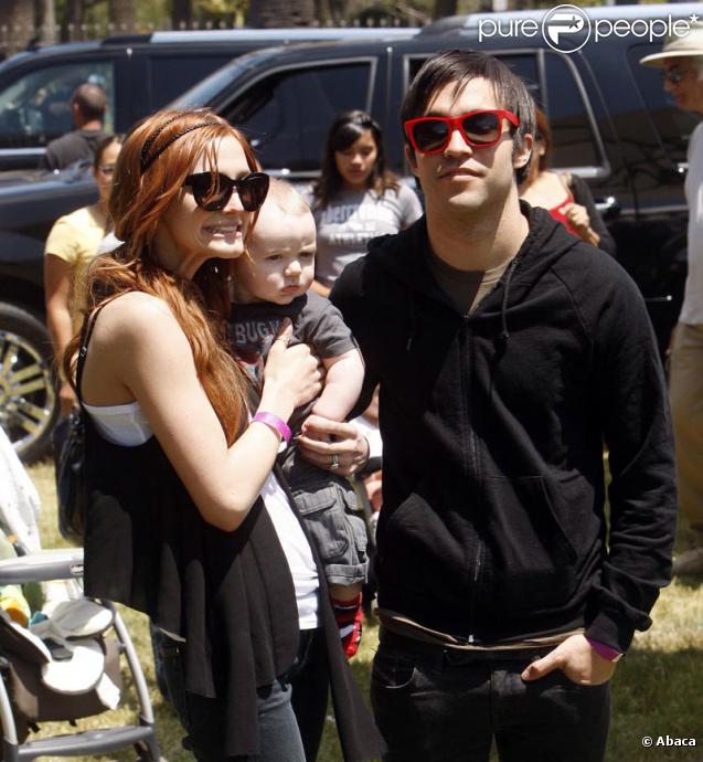 Ashlee Simpson, Pete Wentz et leur fils Bronx Mowgli