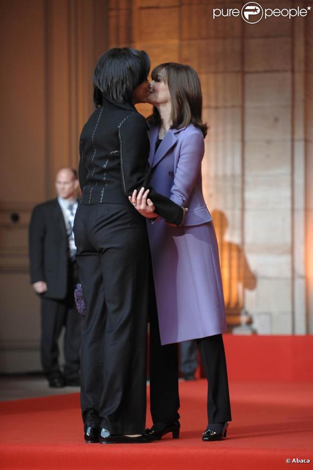 Carla Bruni et Michelle Obama