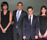 Carla Bruni et Michelle Obama