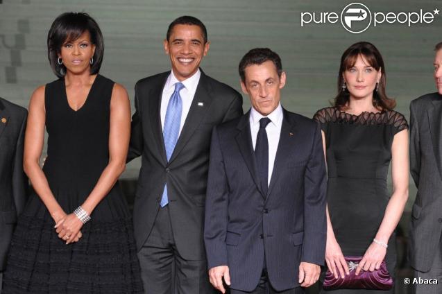 Carla Bruni et Michelle Obama