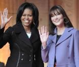 Carla Bruni et Michelle Obama