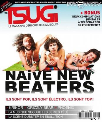 Les Naive New Beaters en couverture de Tsugi, juin 2009