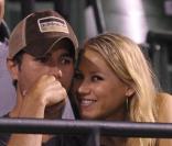Anna Kournikova et Enrique Iglesias en Floride en avril 2009 